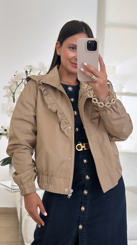 CAMILLE RUFFLE JACKET