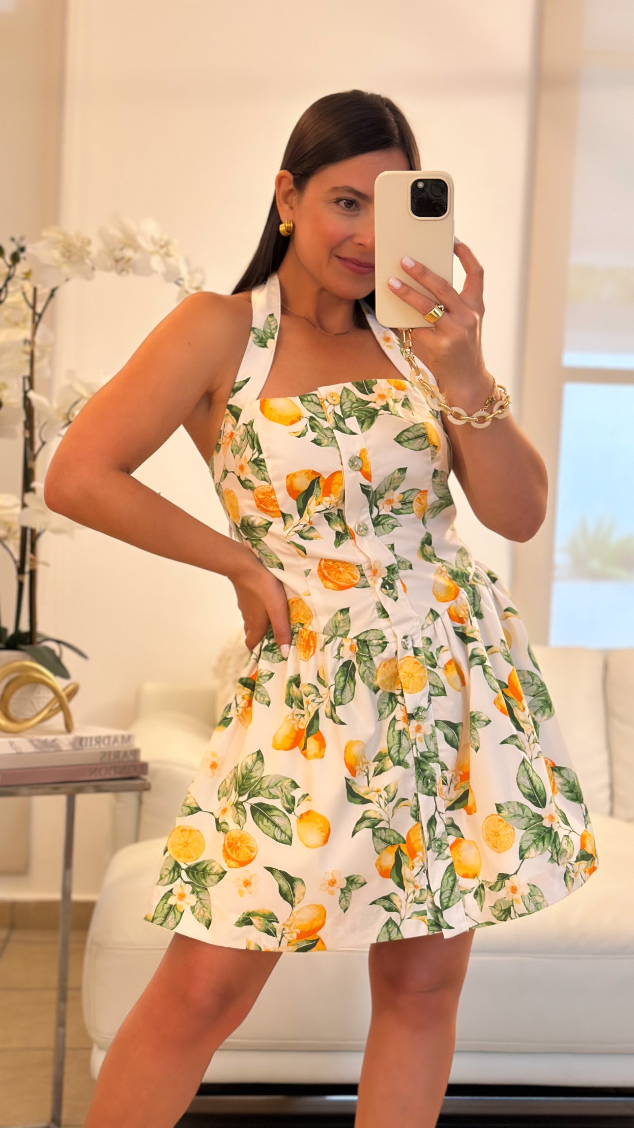 LEMON MINI DRESS