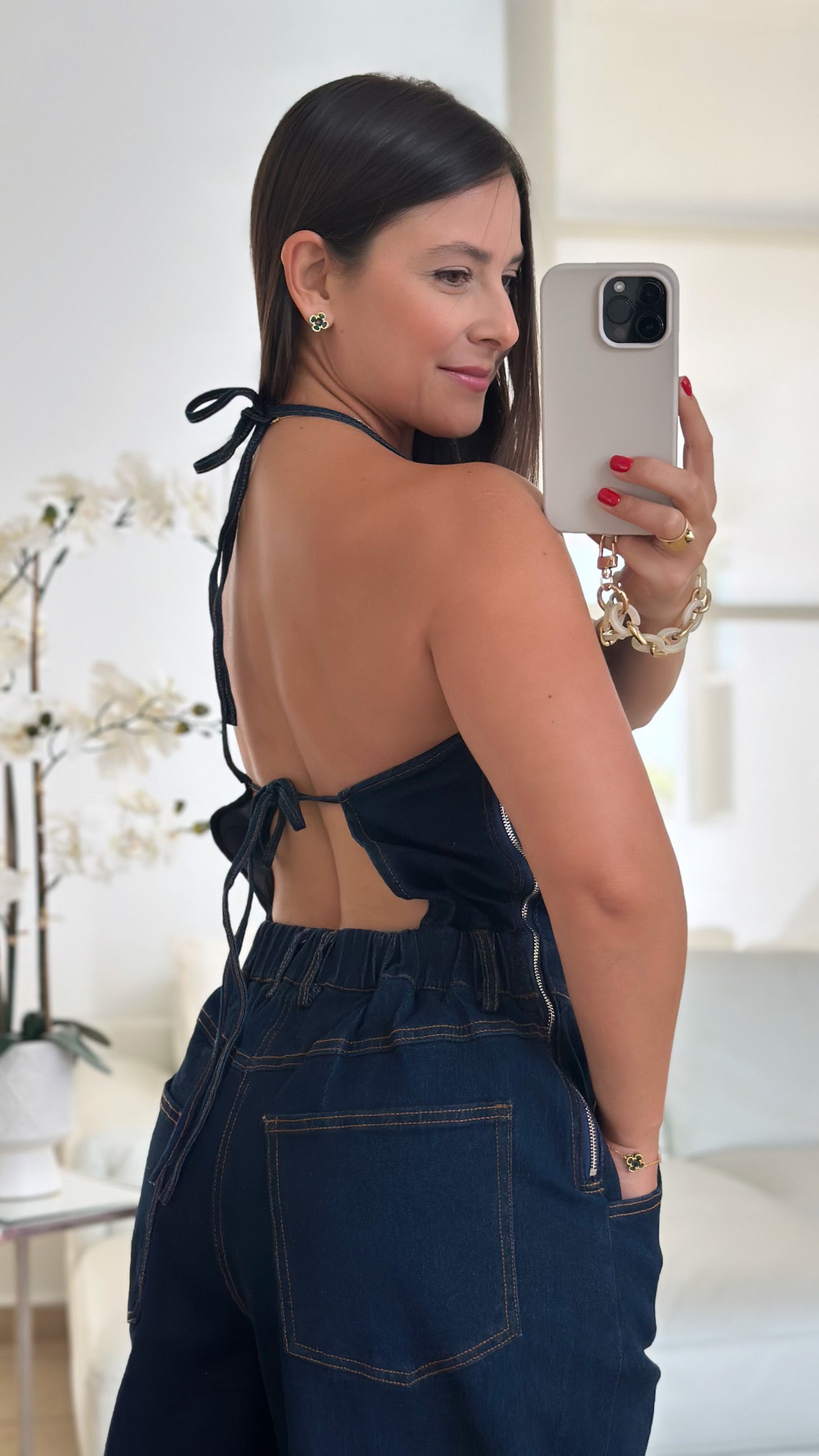 SIENNA DENIM JUMPSUIT
