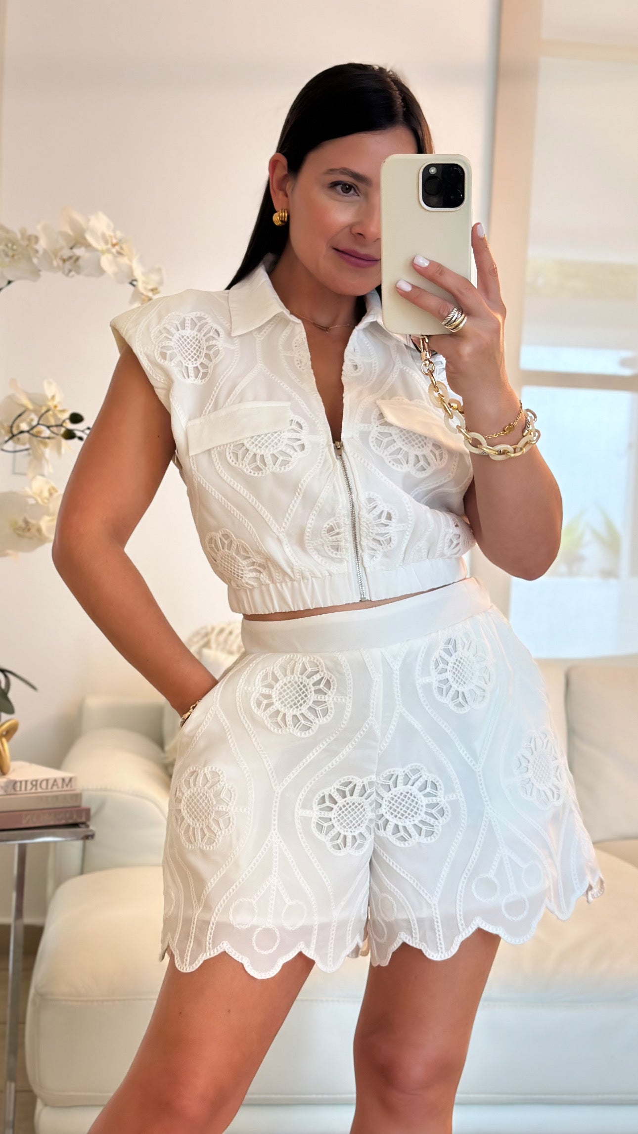 MARIELA WHITE SET