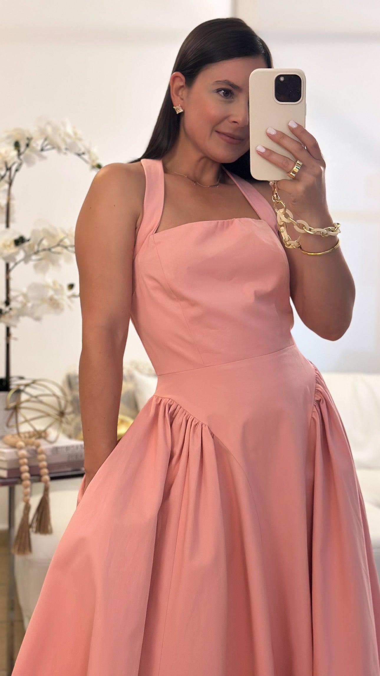 DIANA HALTER DRESS
