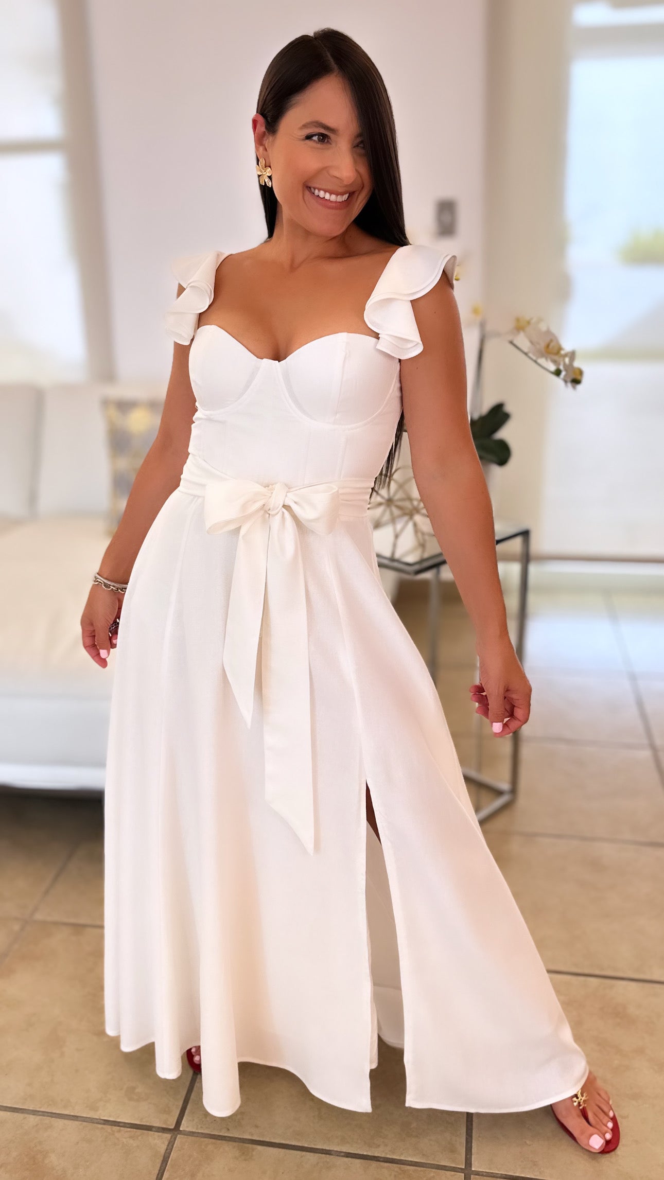 GIA IVORY DRESS