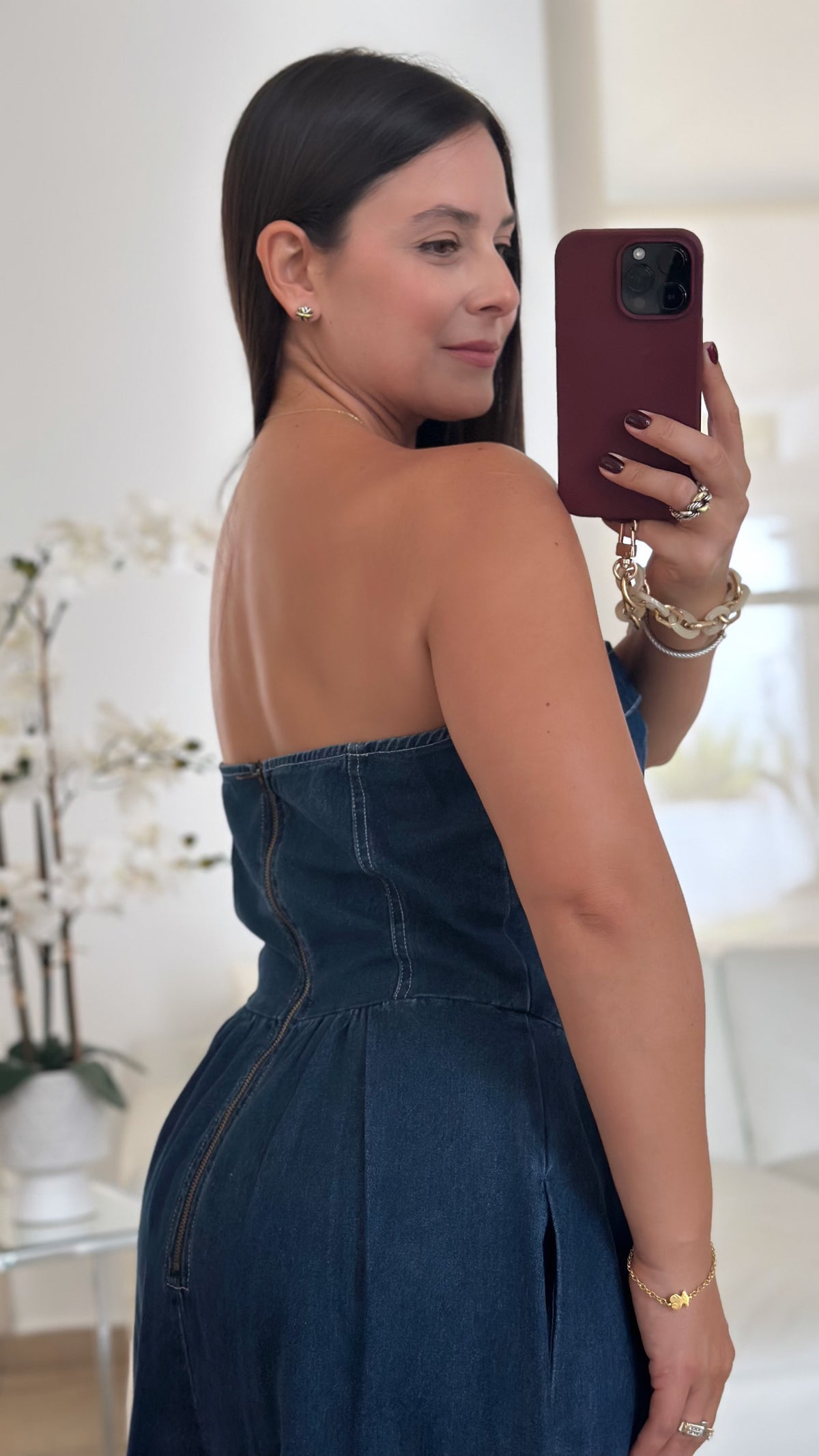 HELEN DENIM JUMPSUIT