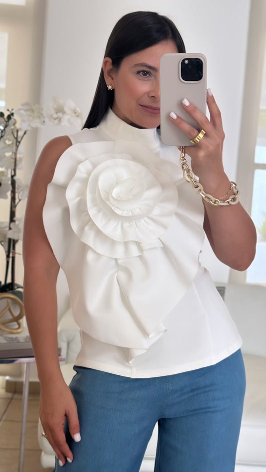 ROSE LUXE TOP