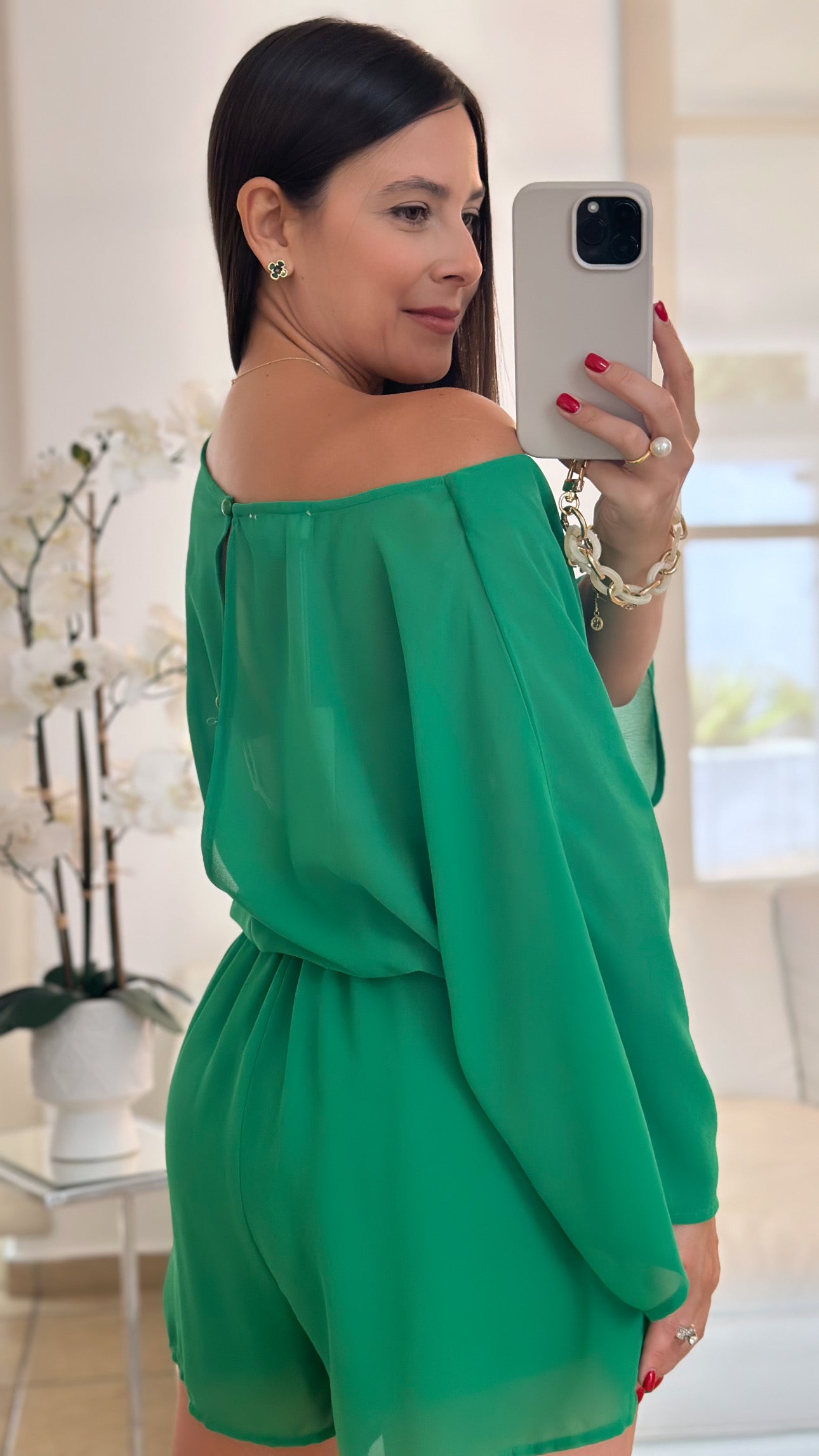 EMERALD MUSE ROMPER