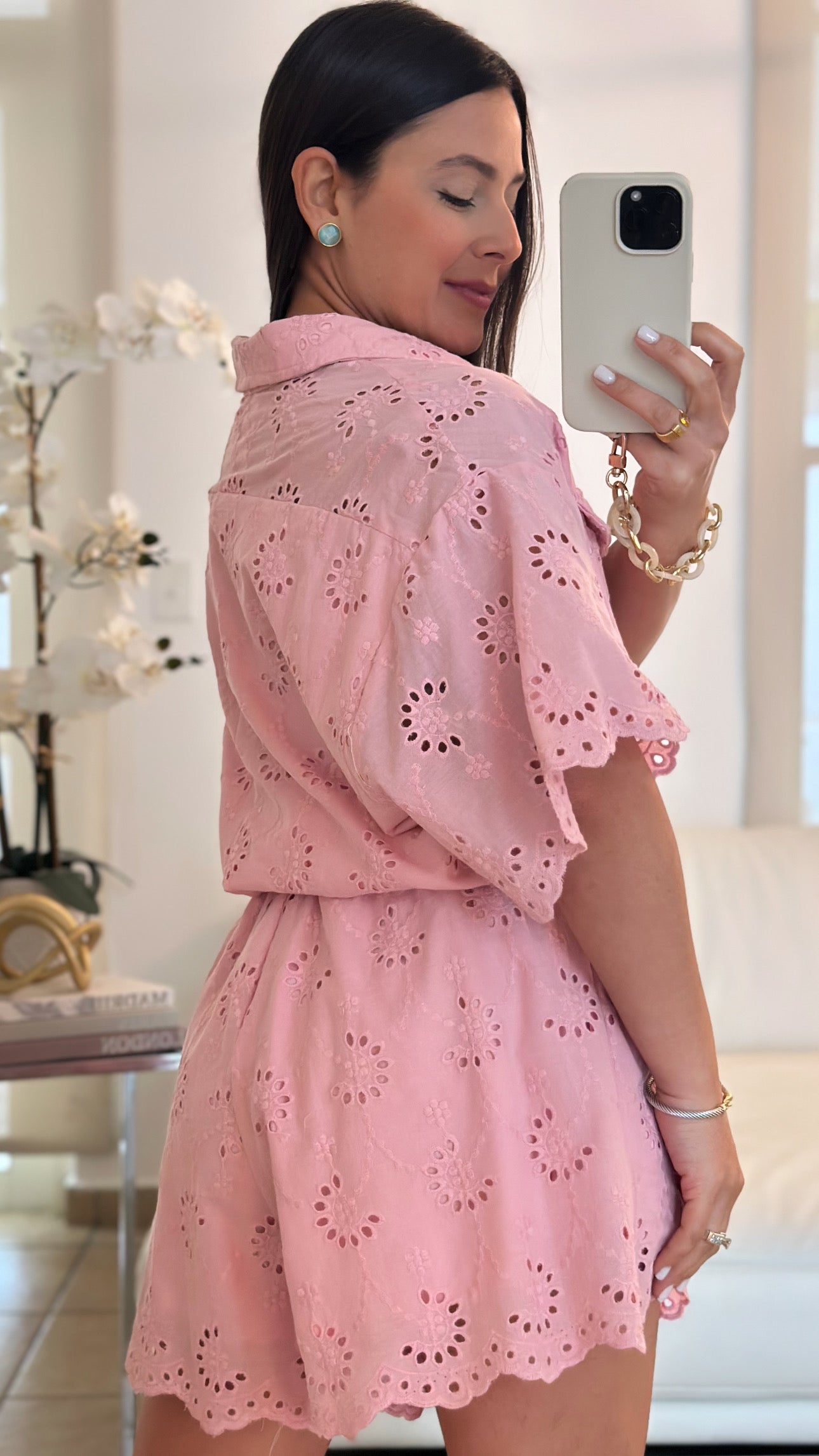 ANAIS PINK ROMPER