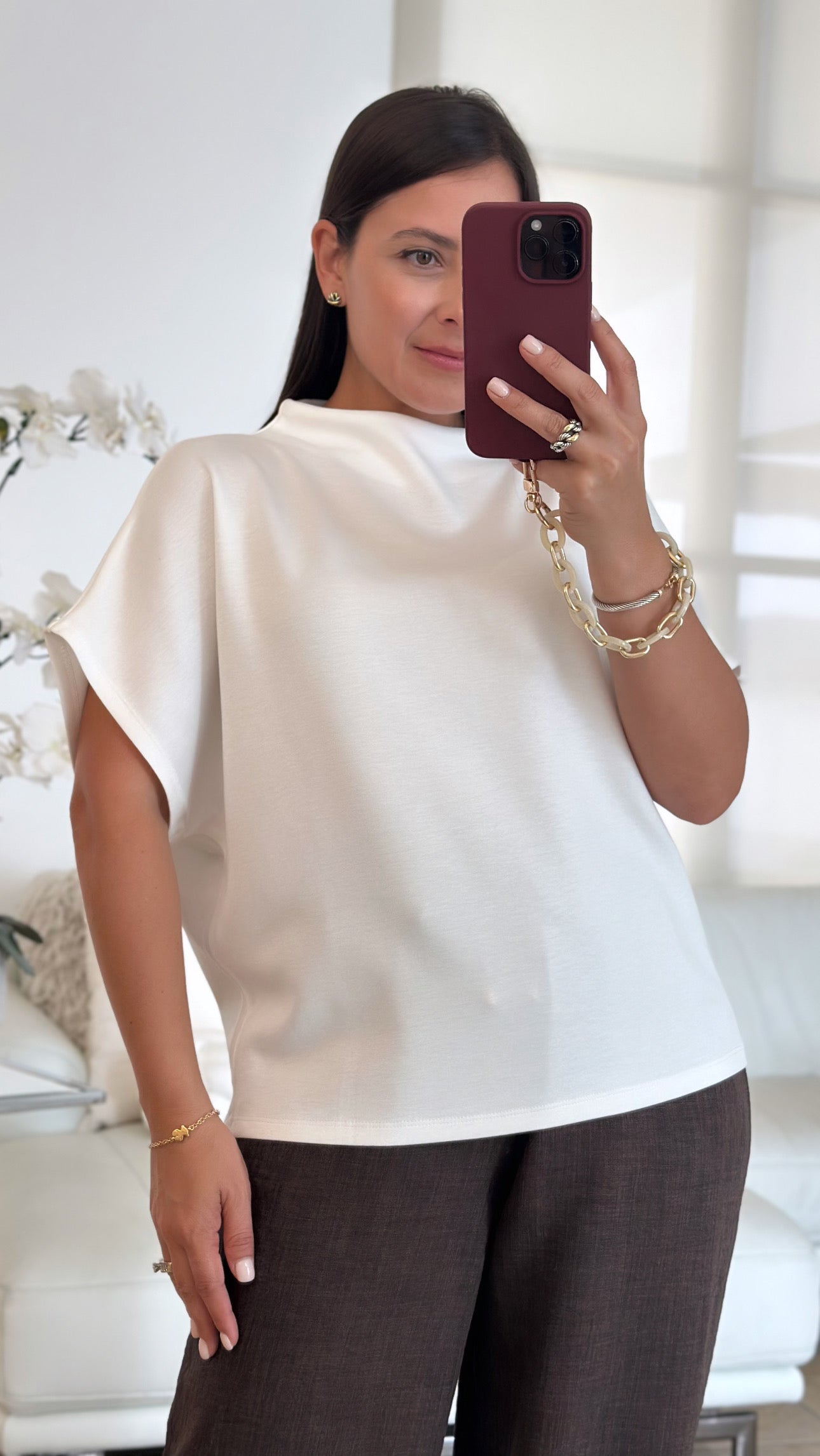 SABRINA WHITE TOP
