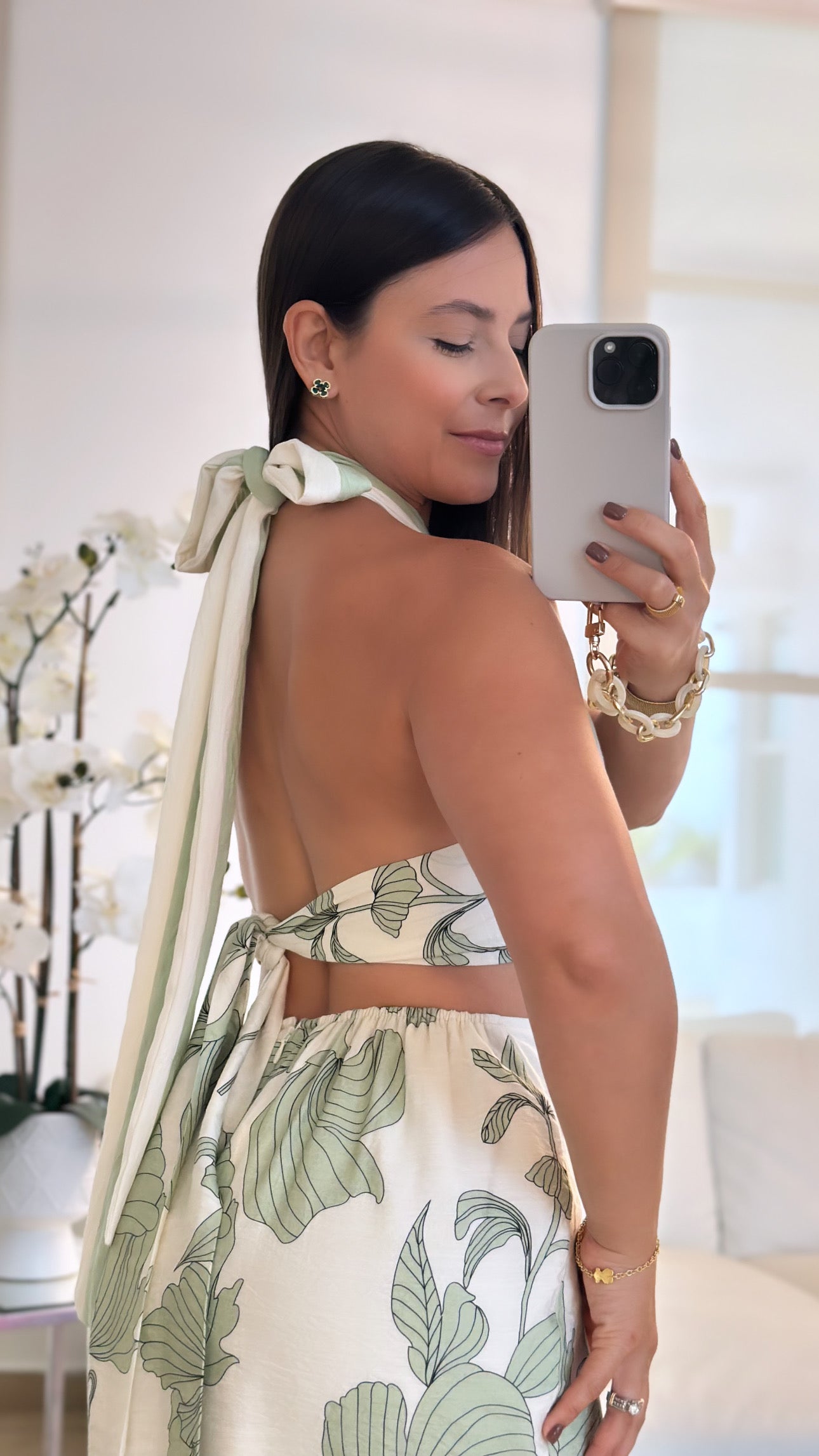 LEIA SAGE DRESS