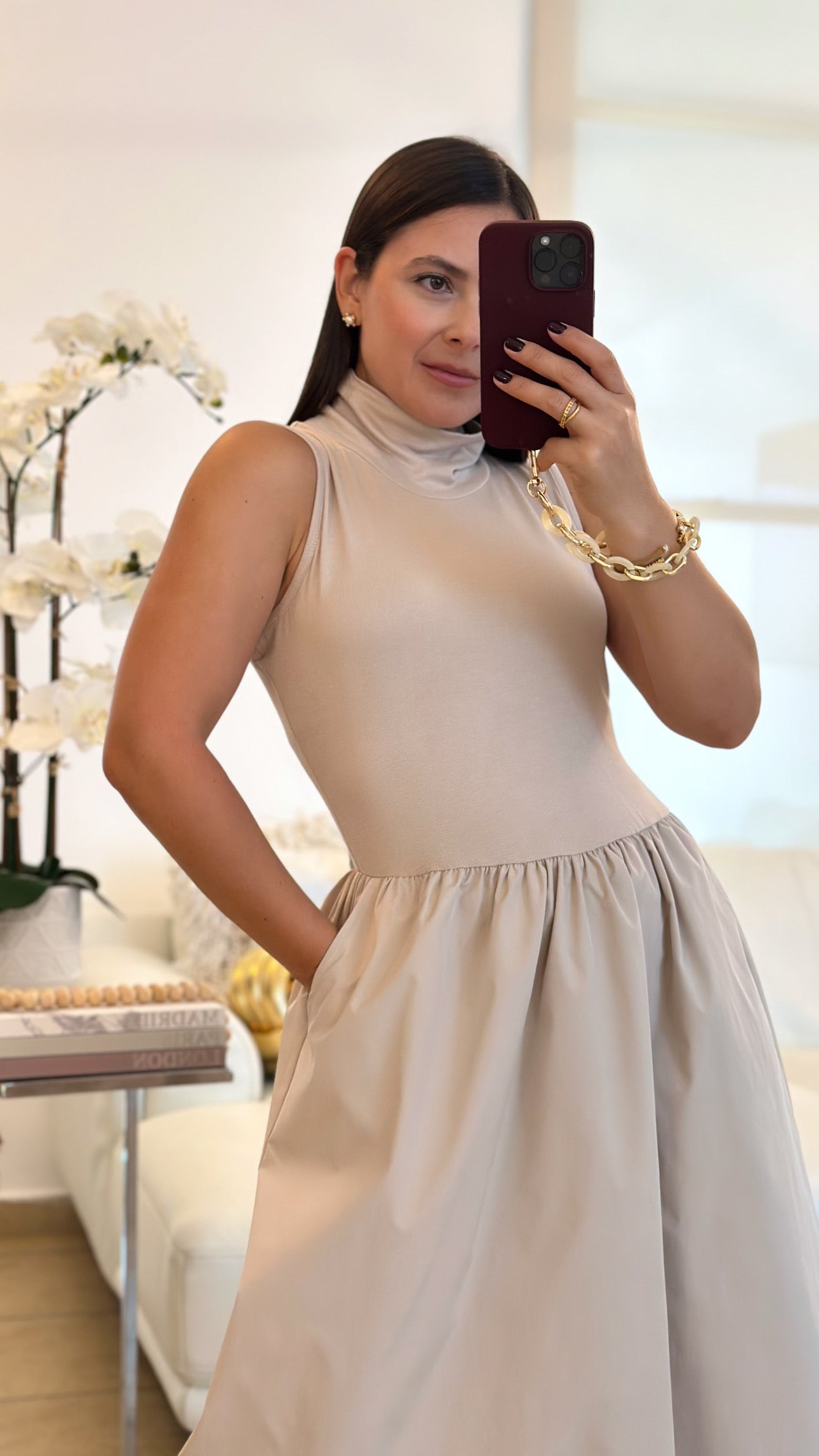 ALE MIDI DRESS