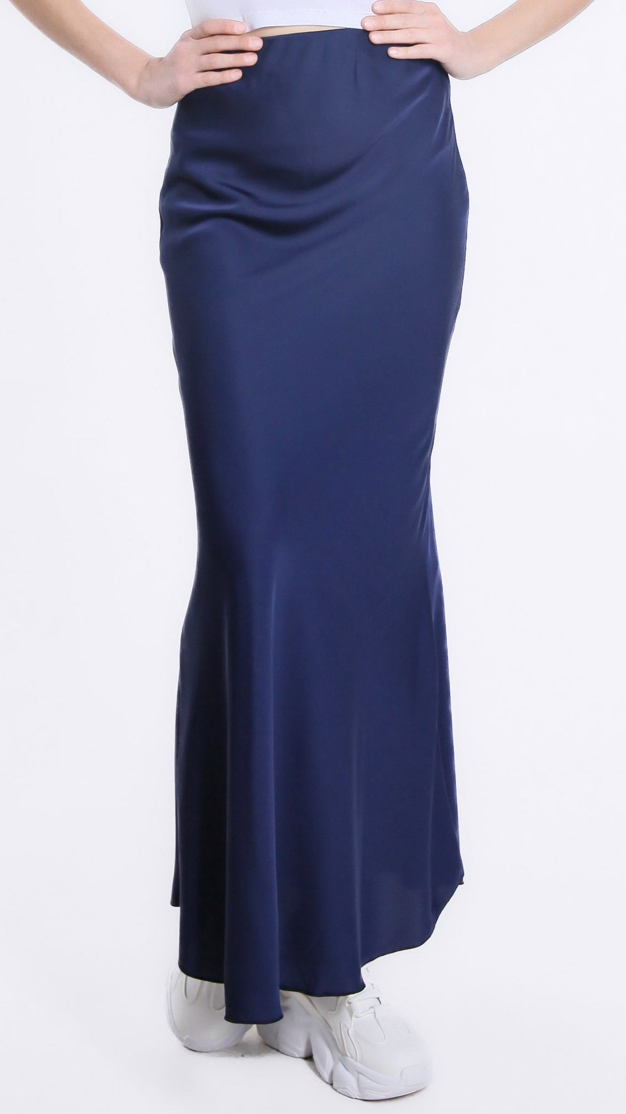 SEVILLA NAVY MAXI SKIRT