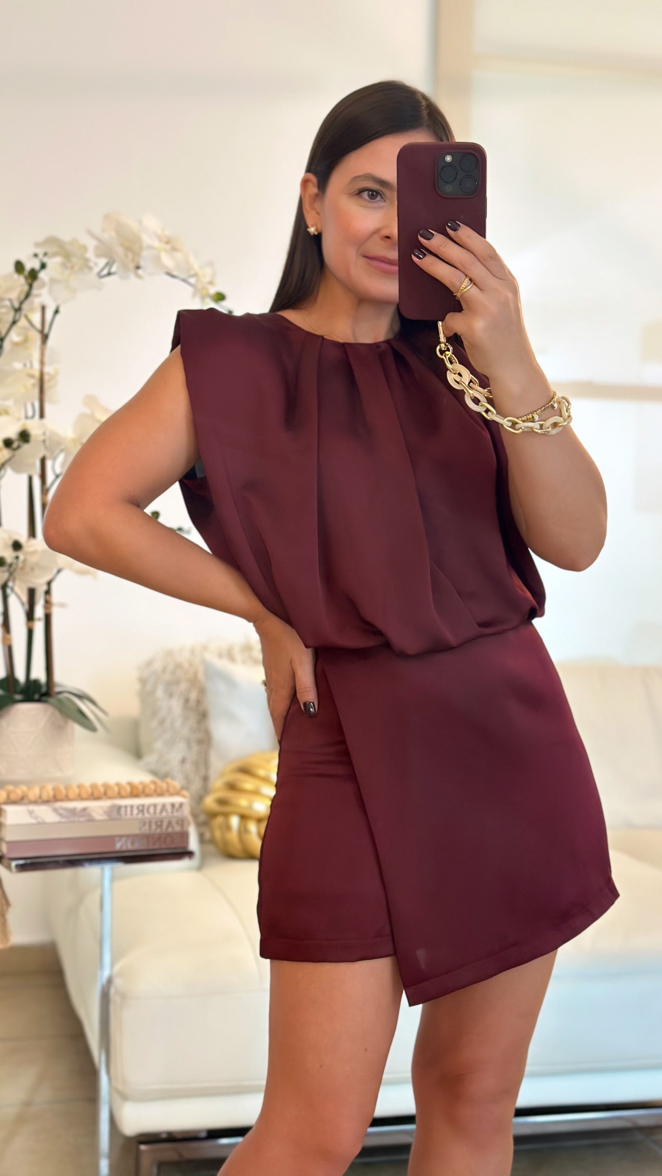 ARIANA BURDEOS ROMPER