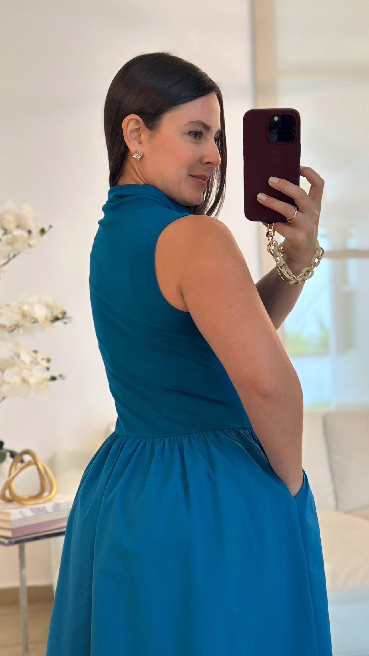 ALE TEAL DRESS
