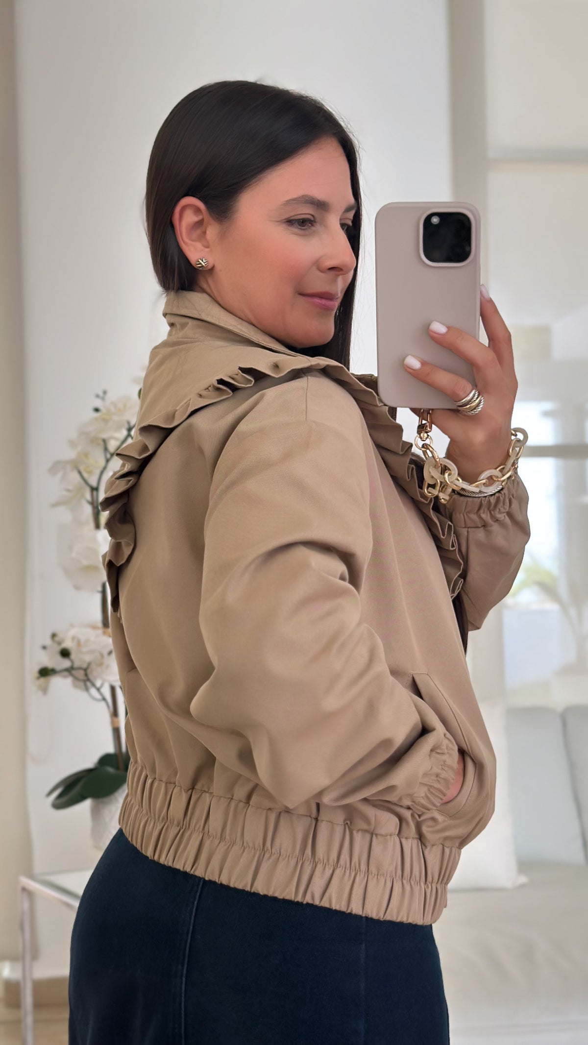 CAMILLE RUFFLE JACKET