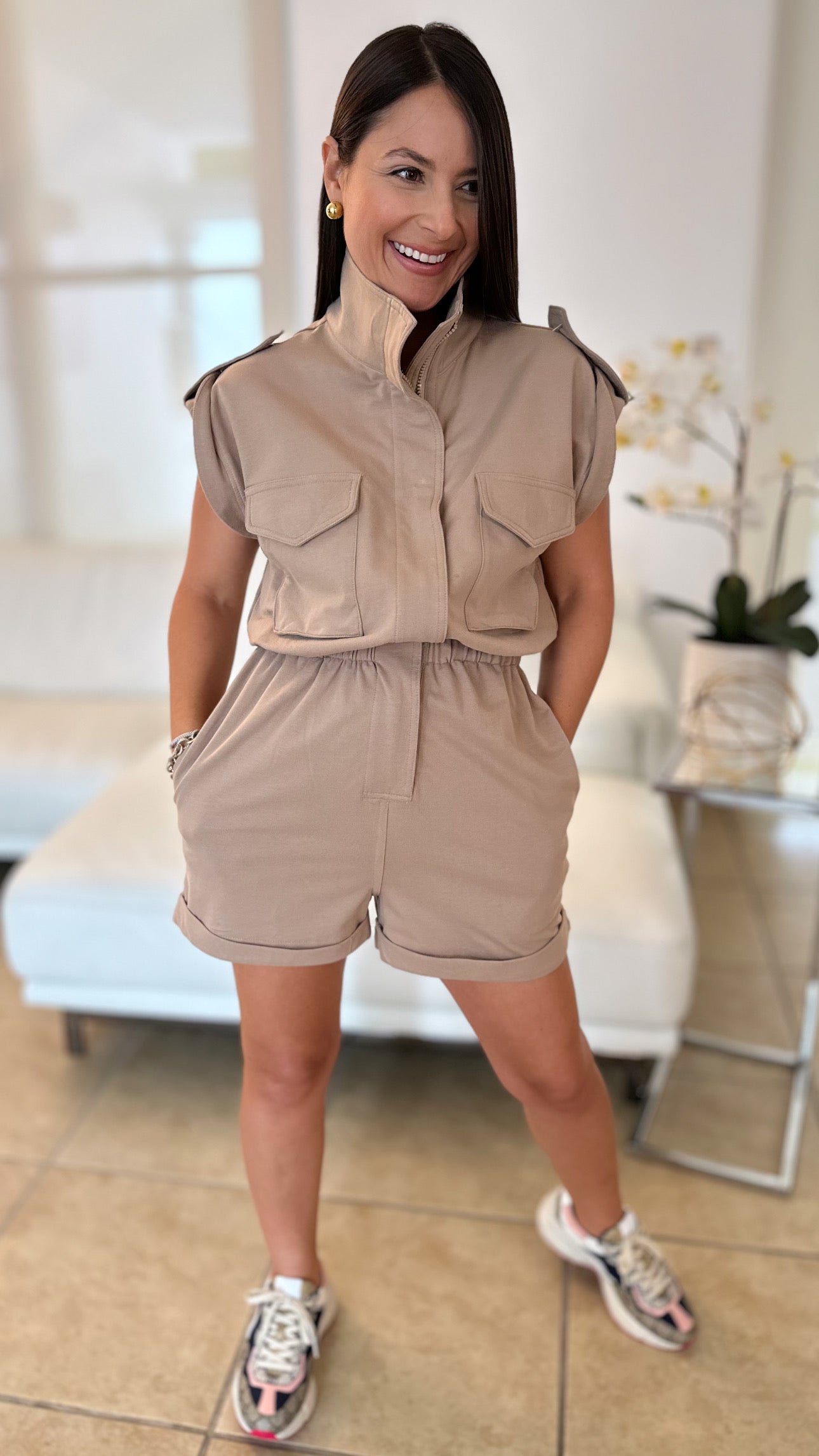 ELIZA TRAVEL ROMPER