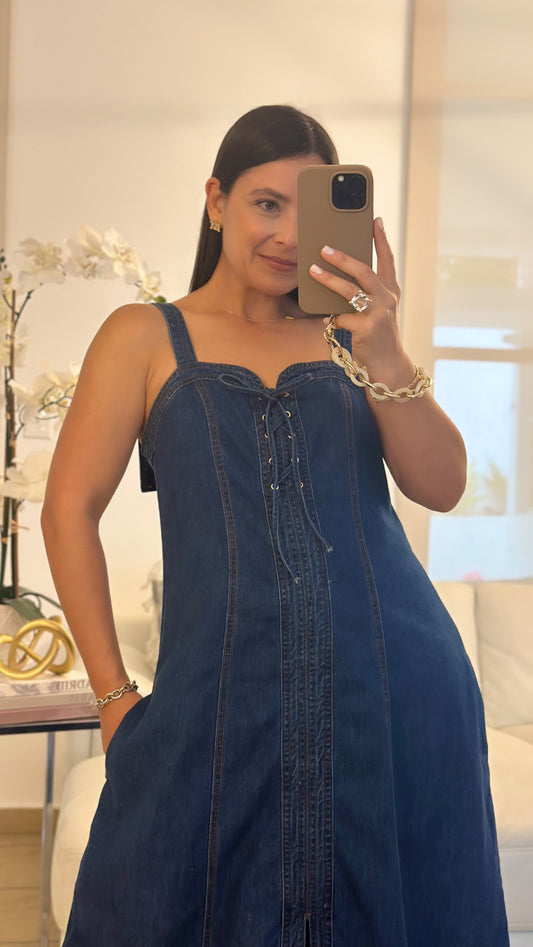 ANDREA DENIM MAXI