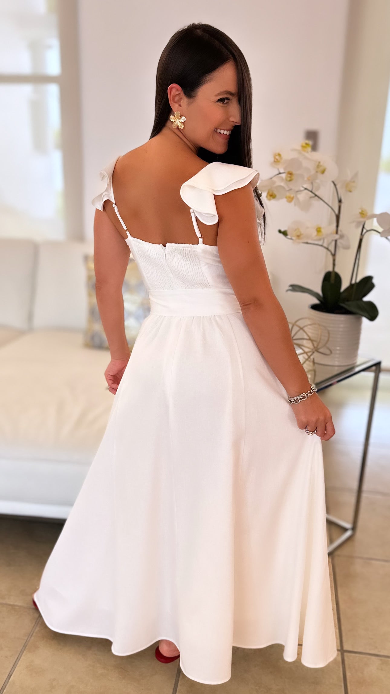 GIA IVORY DRESS