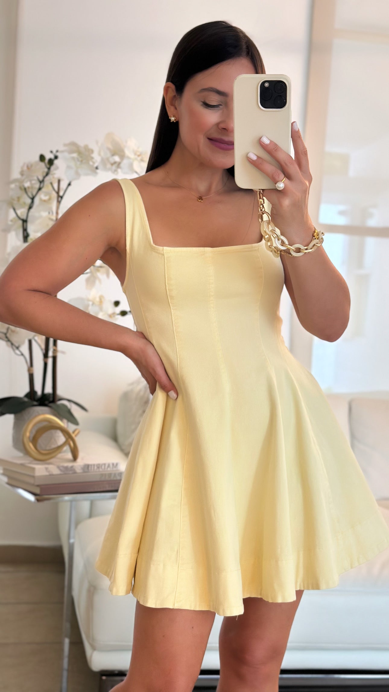 BUTTER MINI DRESS