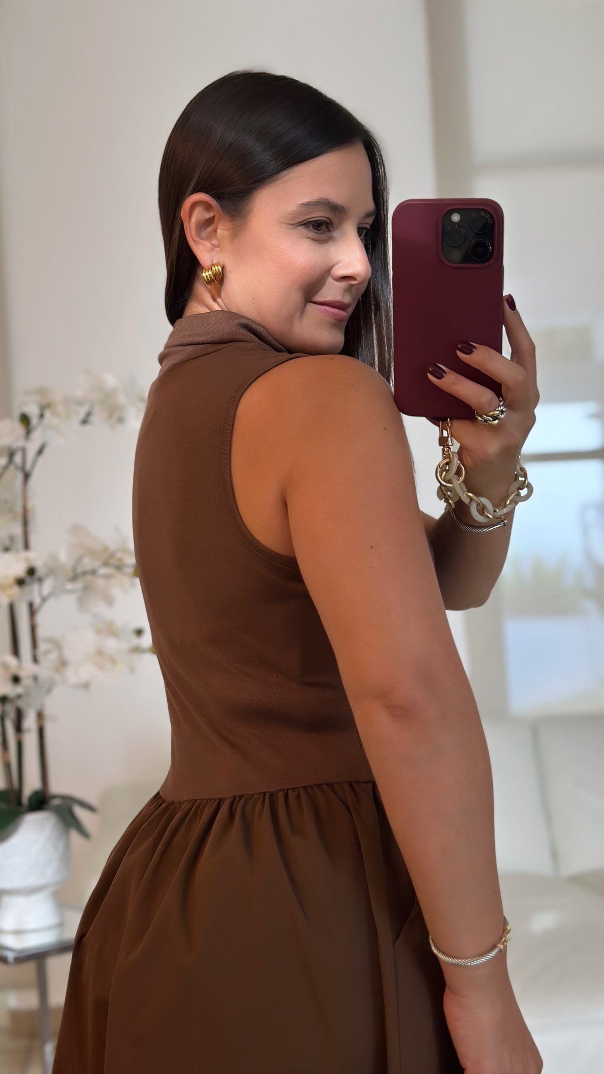 ALE BROWN DRESS