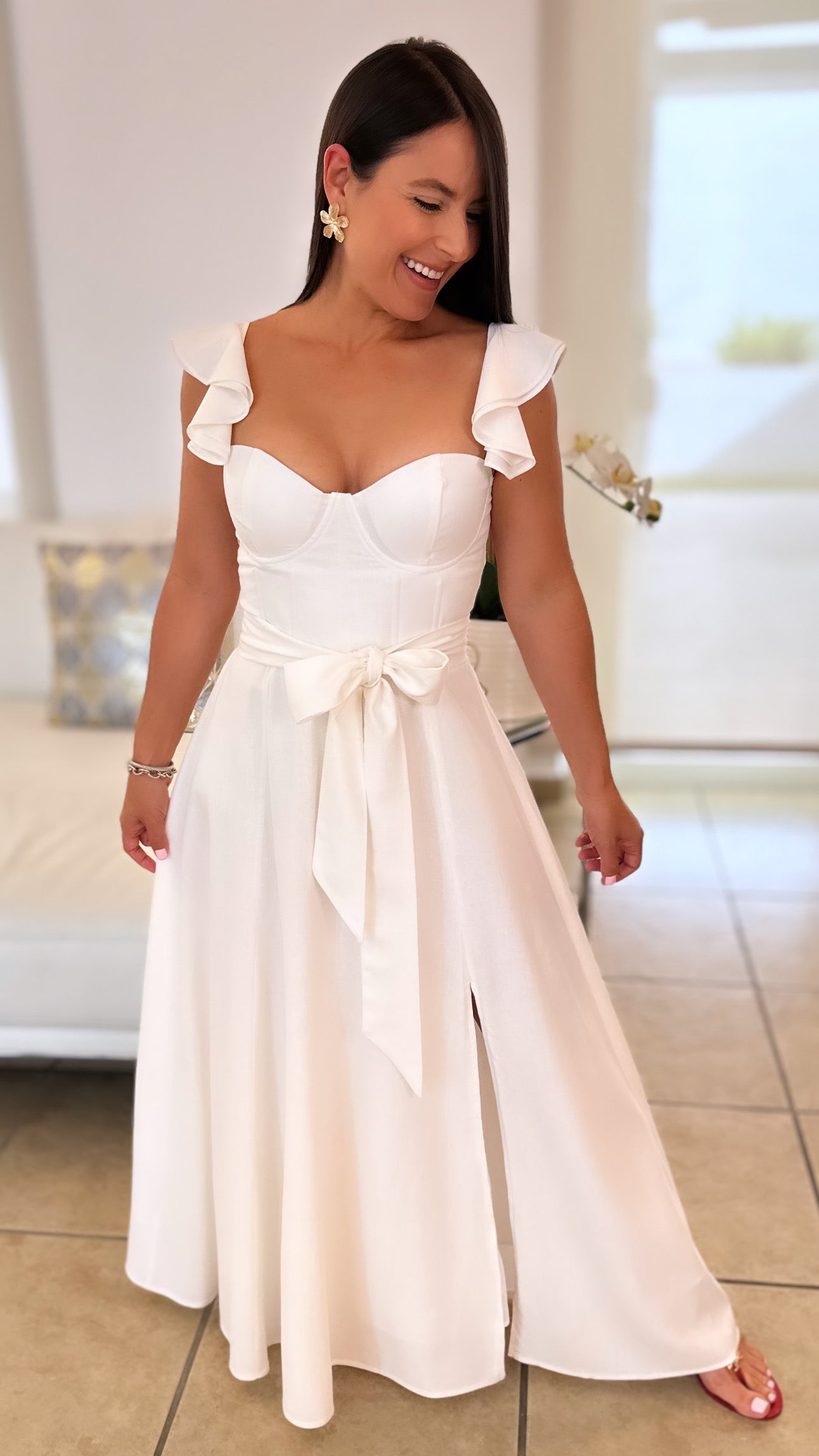GIA IVORY DRESS  Gi Gi Boutique PR