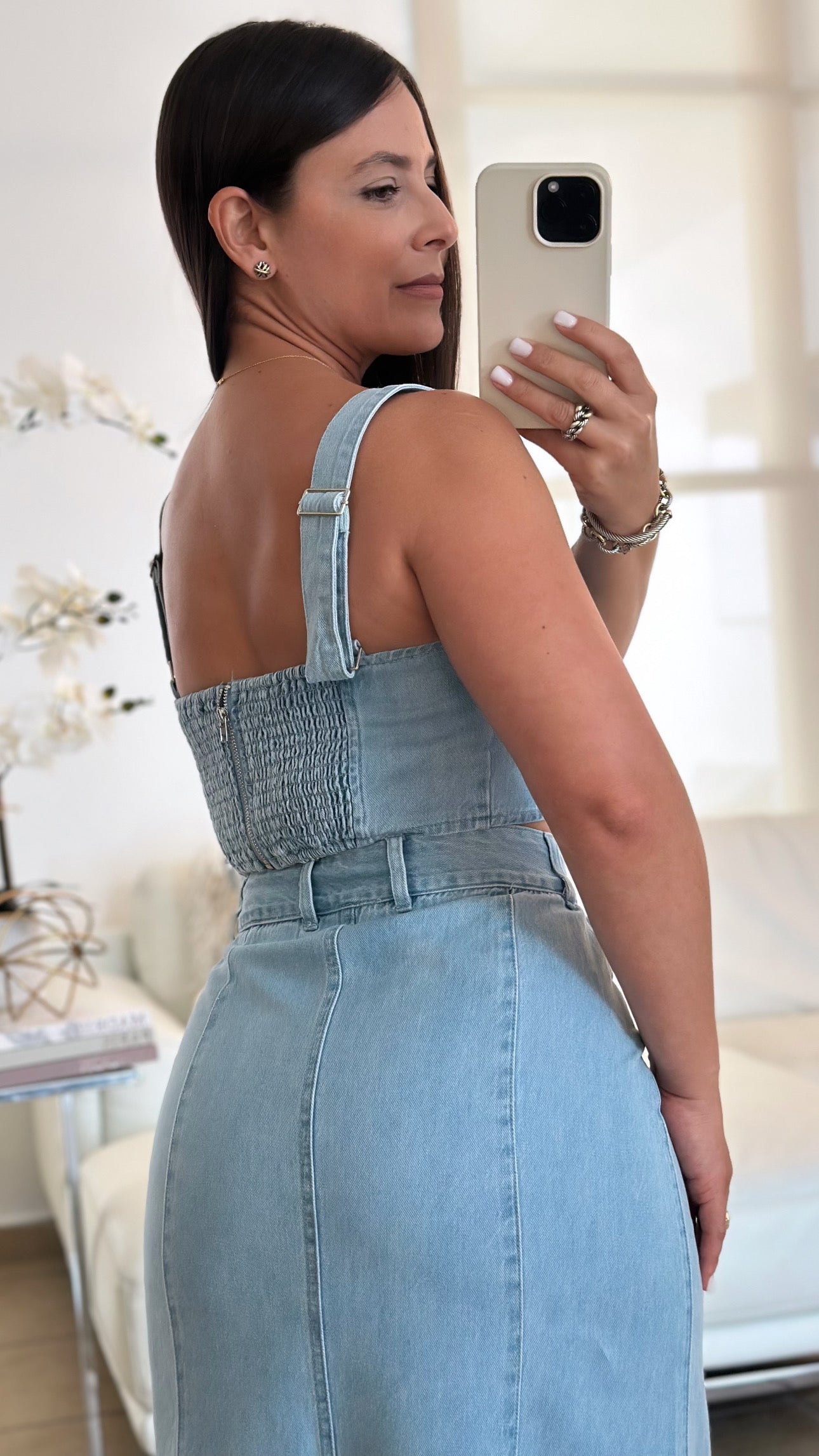 ELENIS DENIM SET