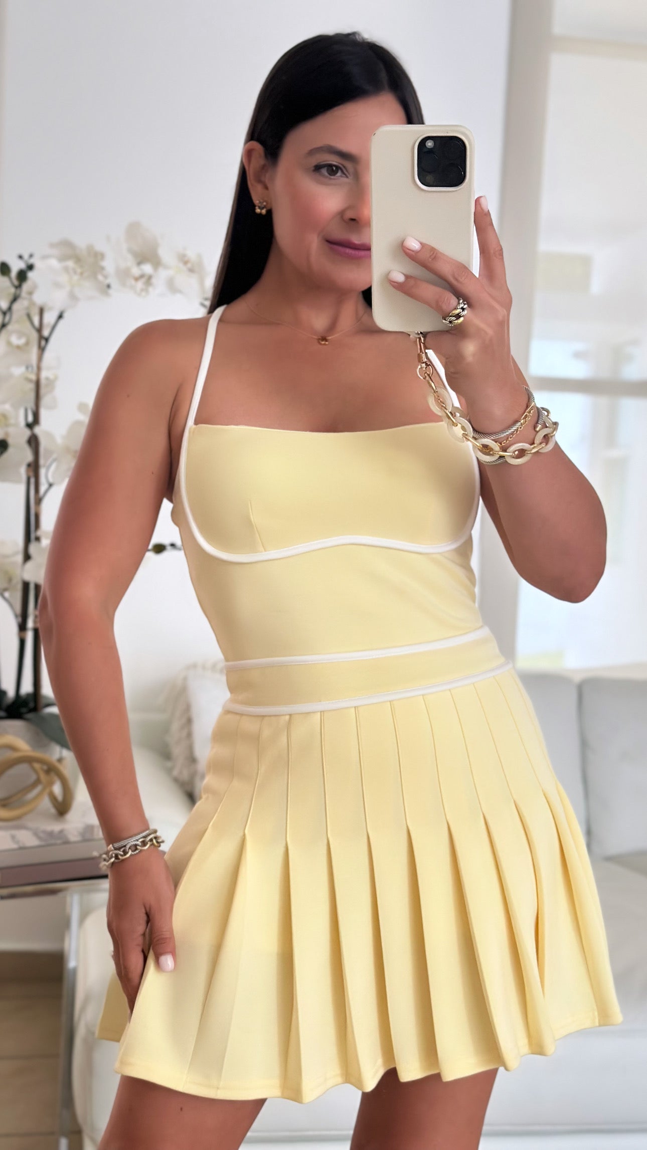 LEMON ROMPER DRESS