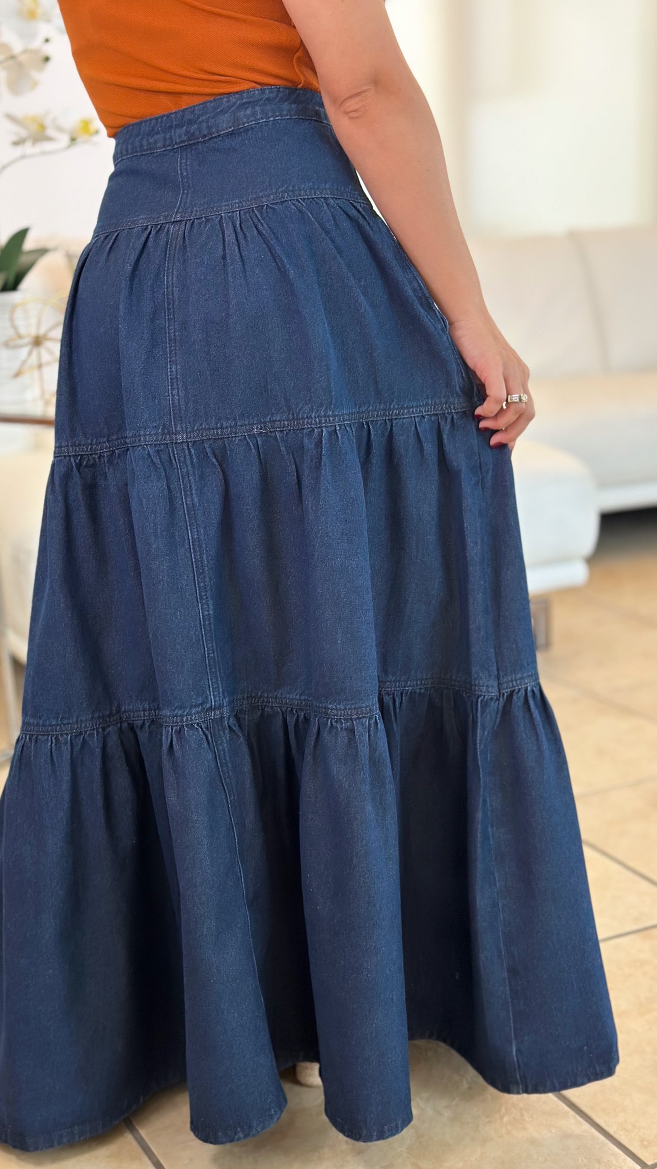 AIMEE DENIM SKIRT