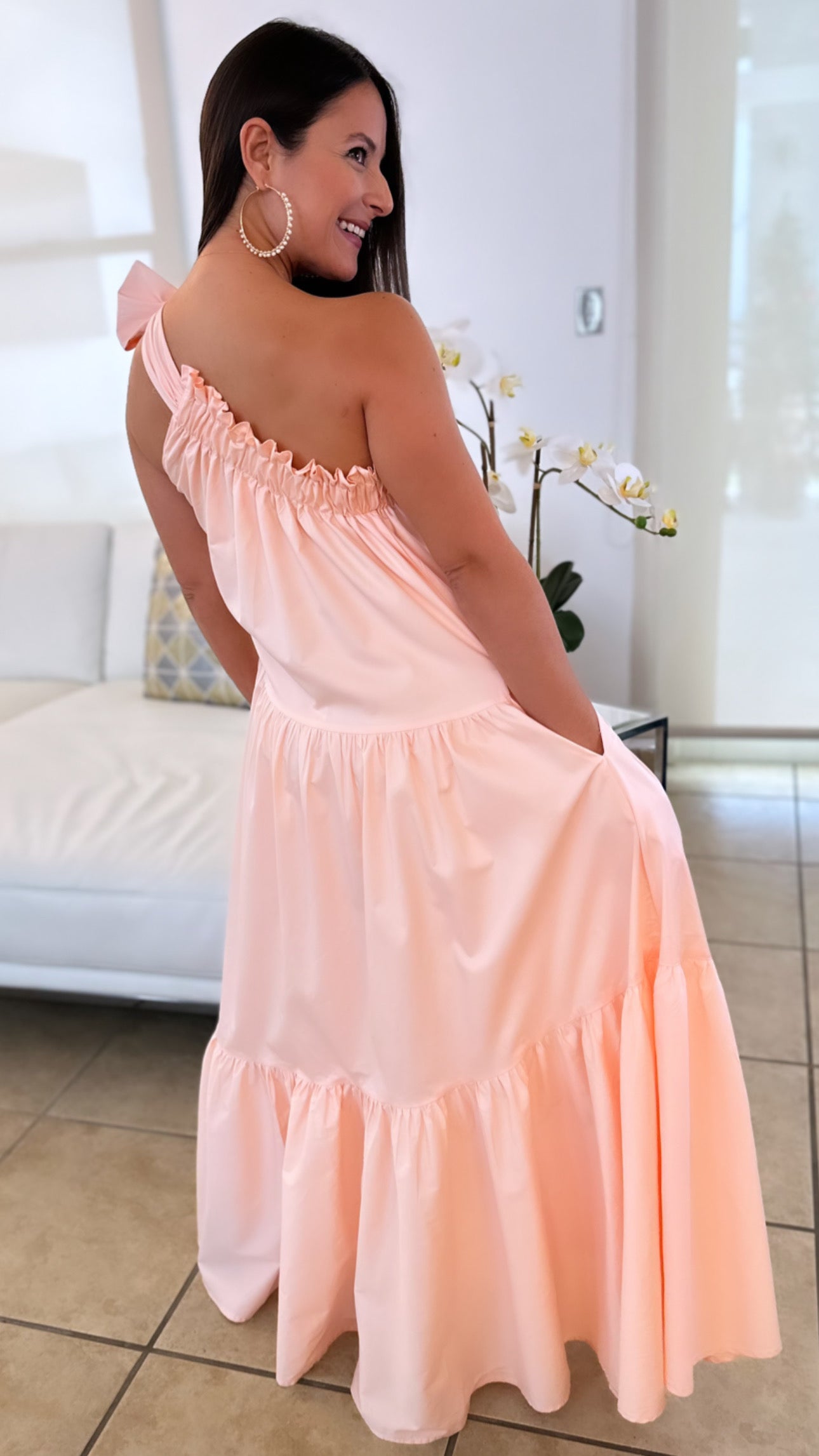 LETIZIA PEACH FUZZ MAXI