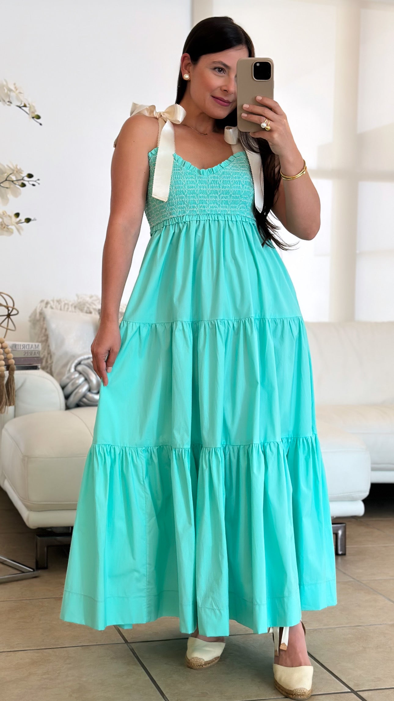 ALIZA MINT MAXI