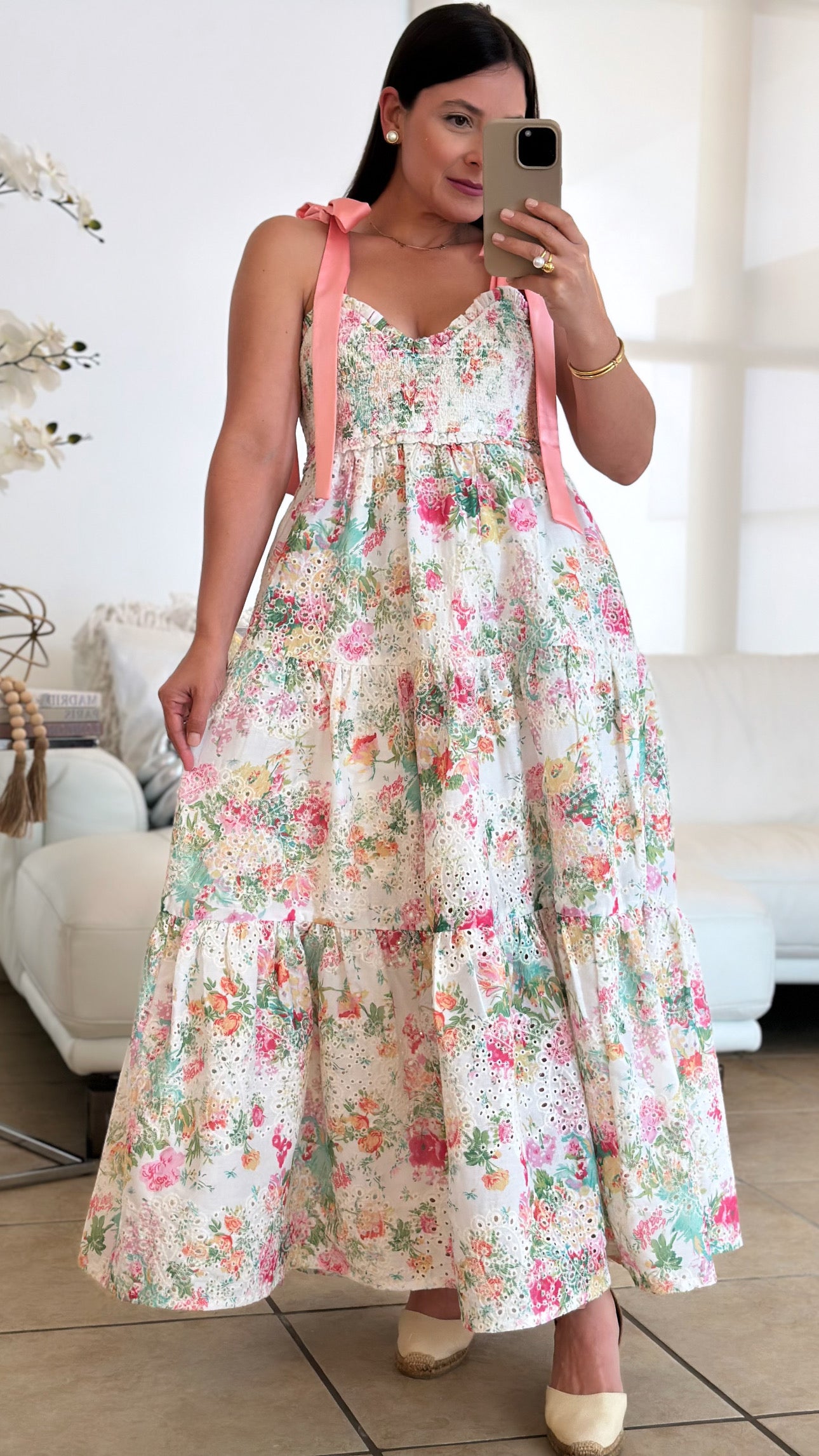 ALIZA FLOWER MAXI