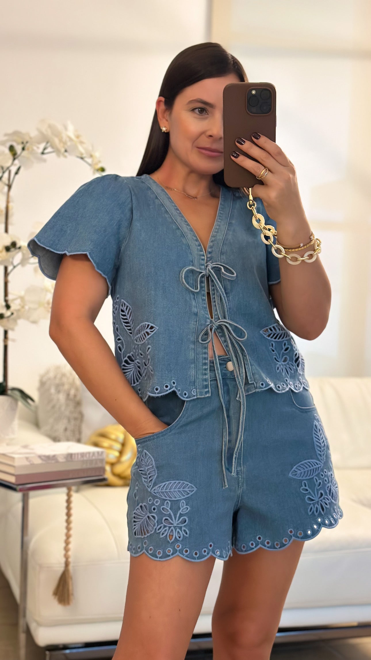 GIA DENIM SET