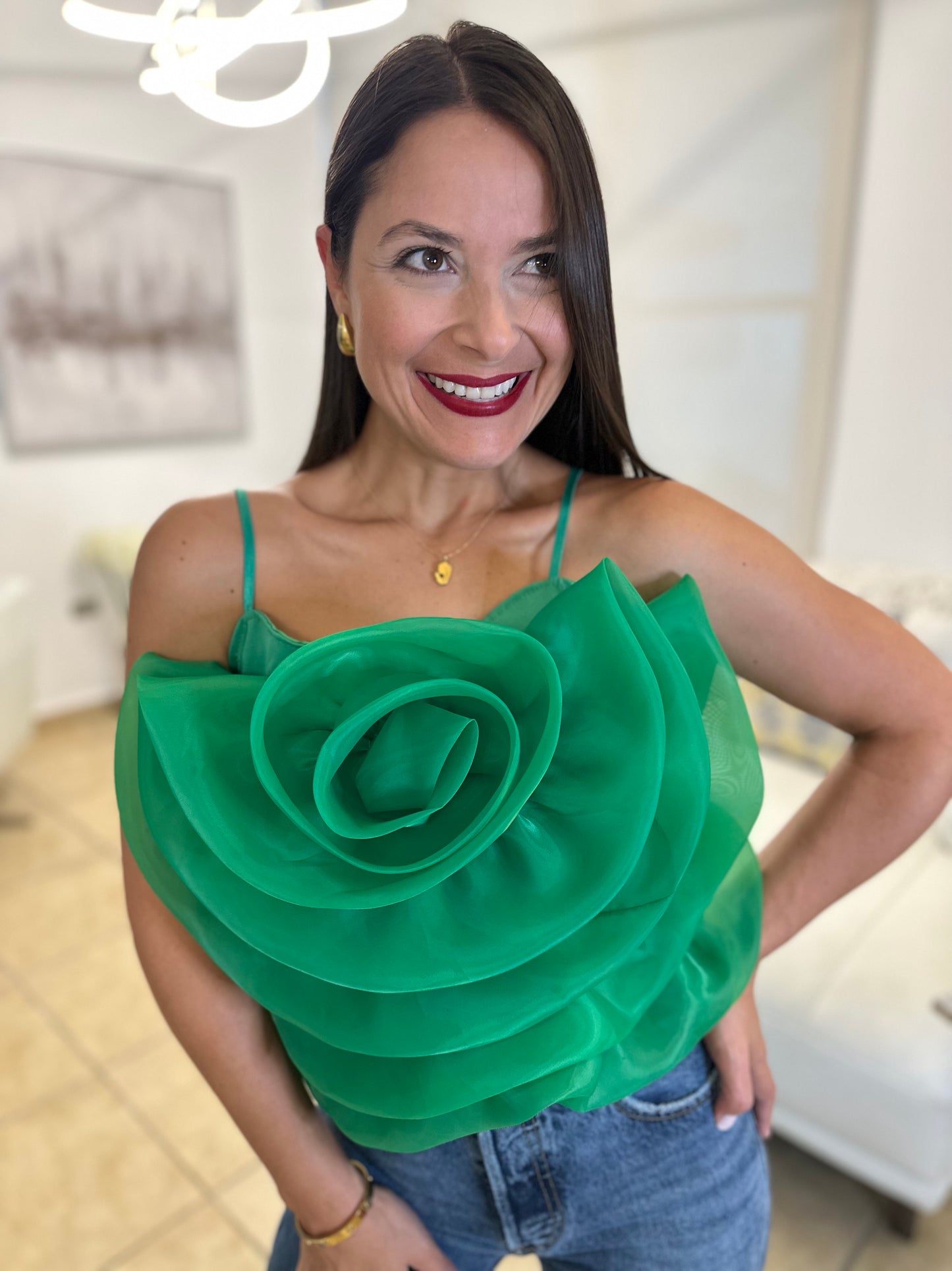 ALEJANDRA EMERALD TOP