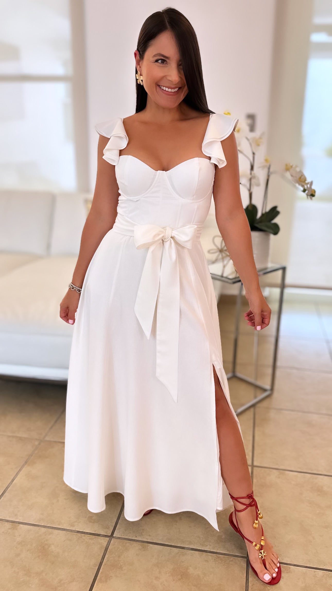 GIA IVORY DRESS