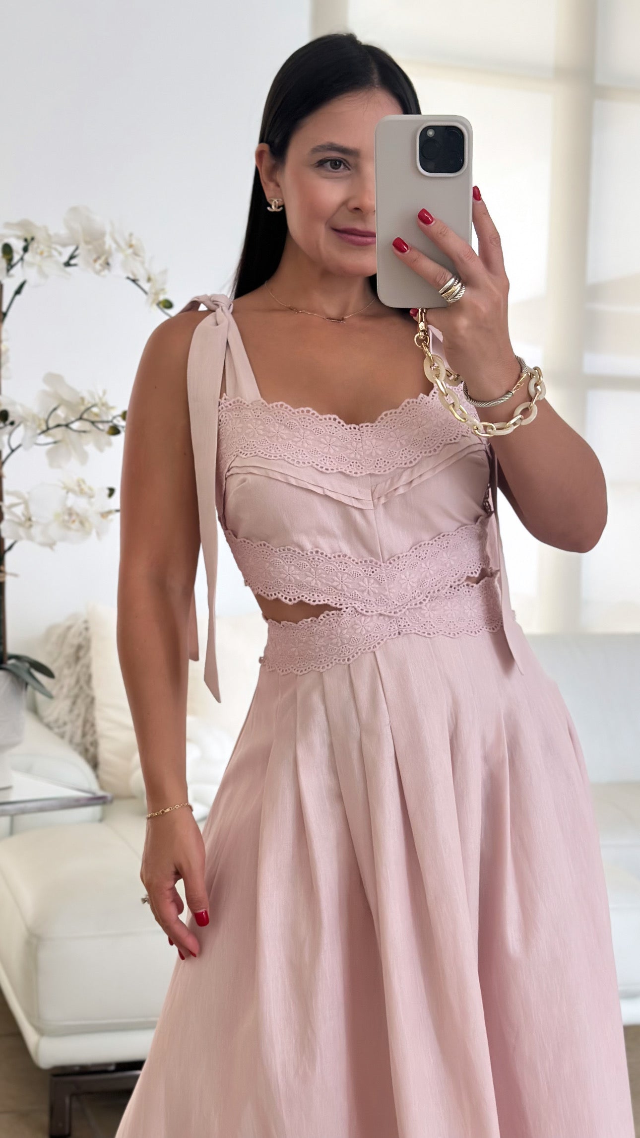ALLURE MAUVE DRESS