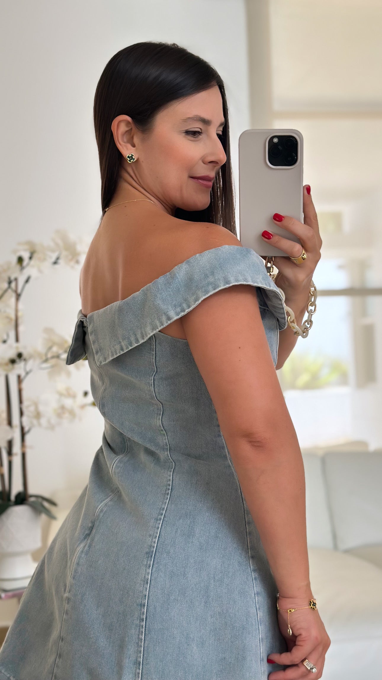 MONACO DENIM DRESS