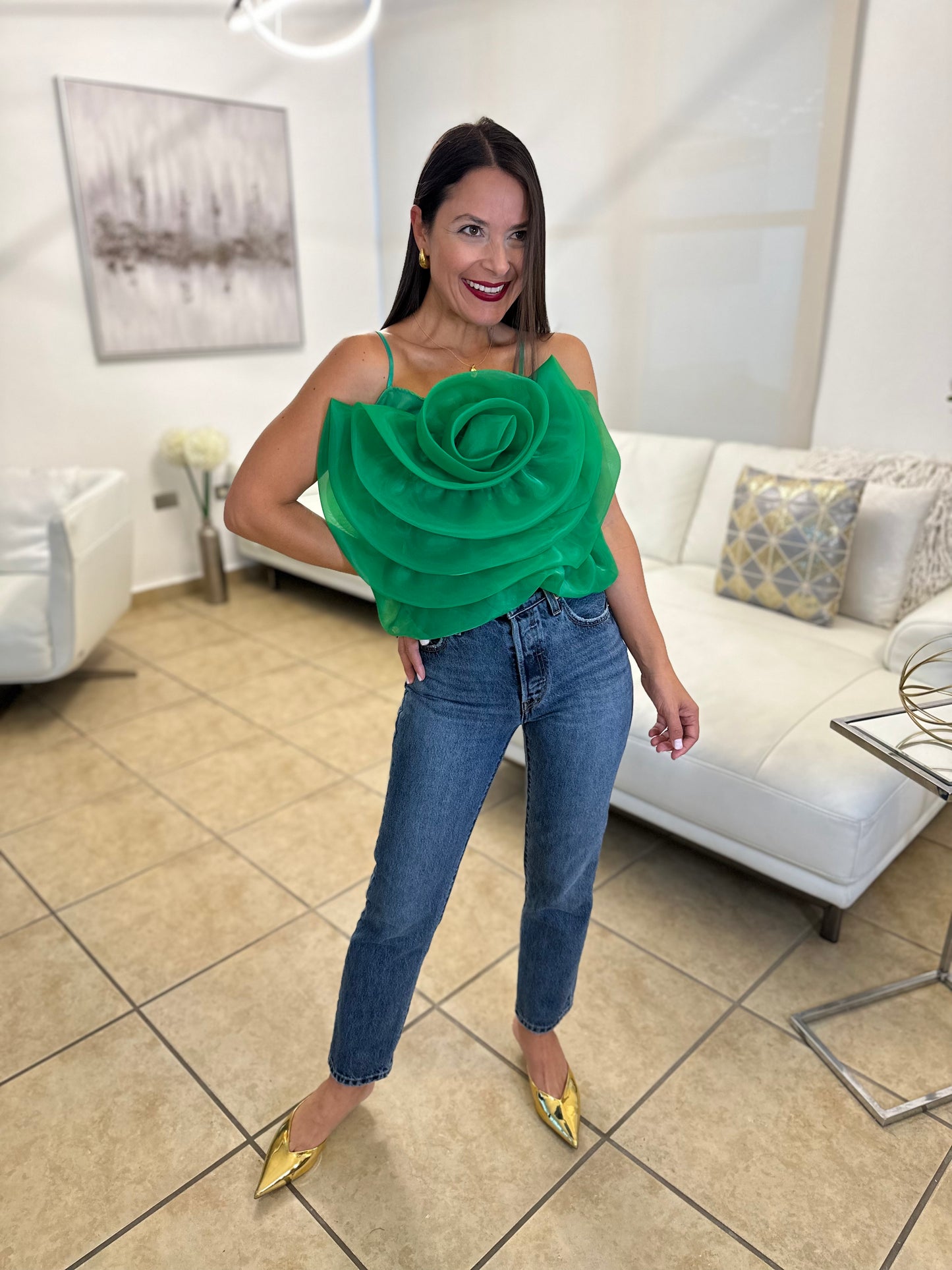 ALEJANDRA EMERALD TOP