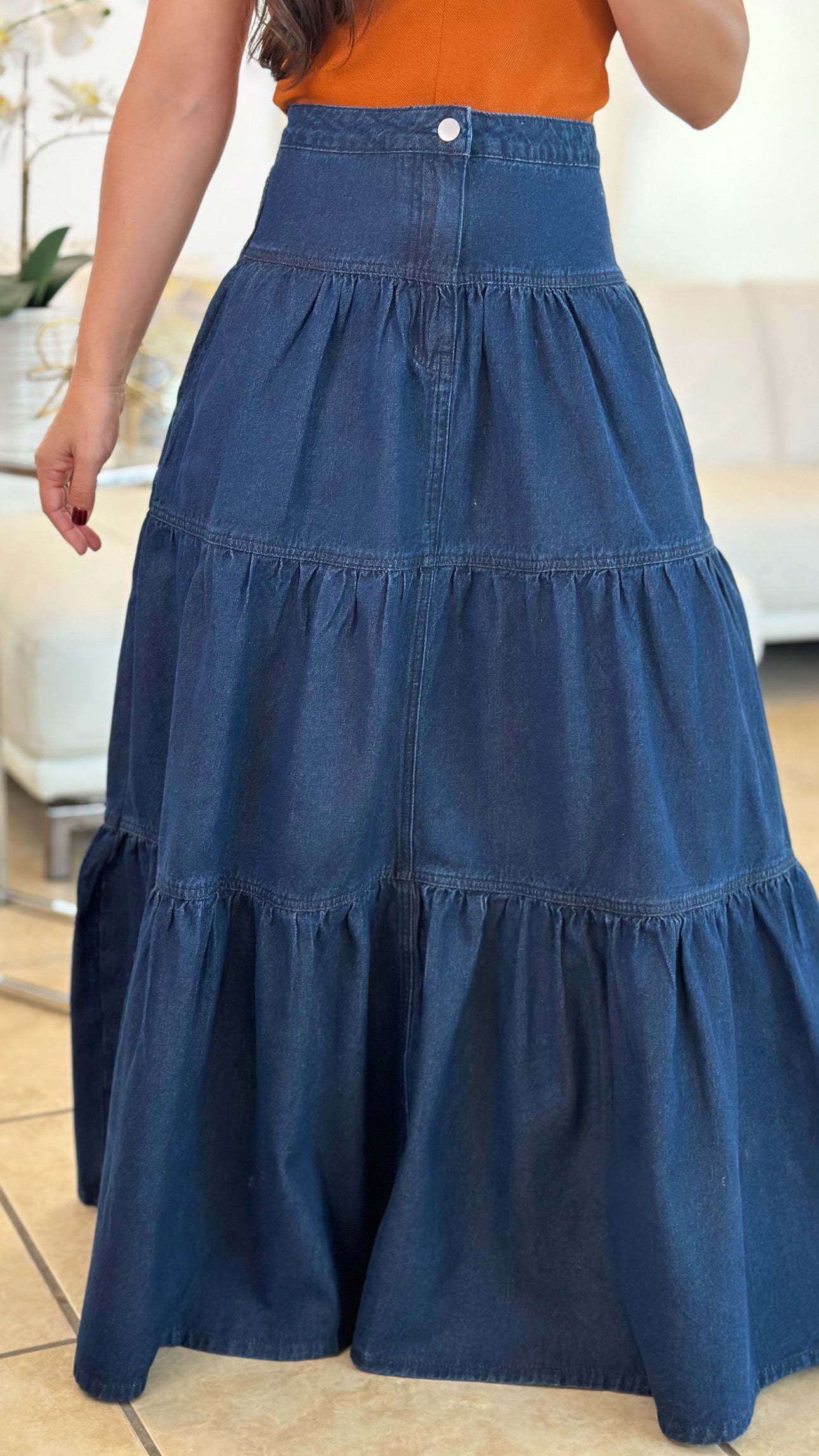 AIMEE DENIM SKIRT